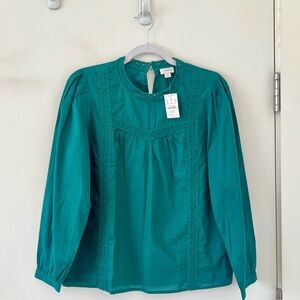 J. Crew Long Sleeve Top NWT